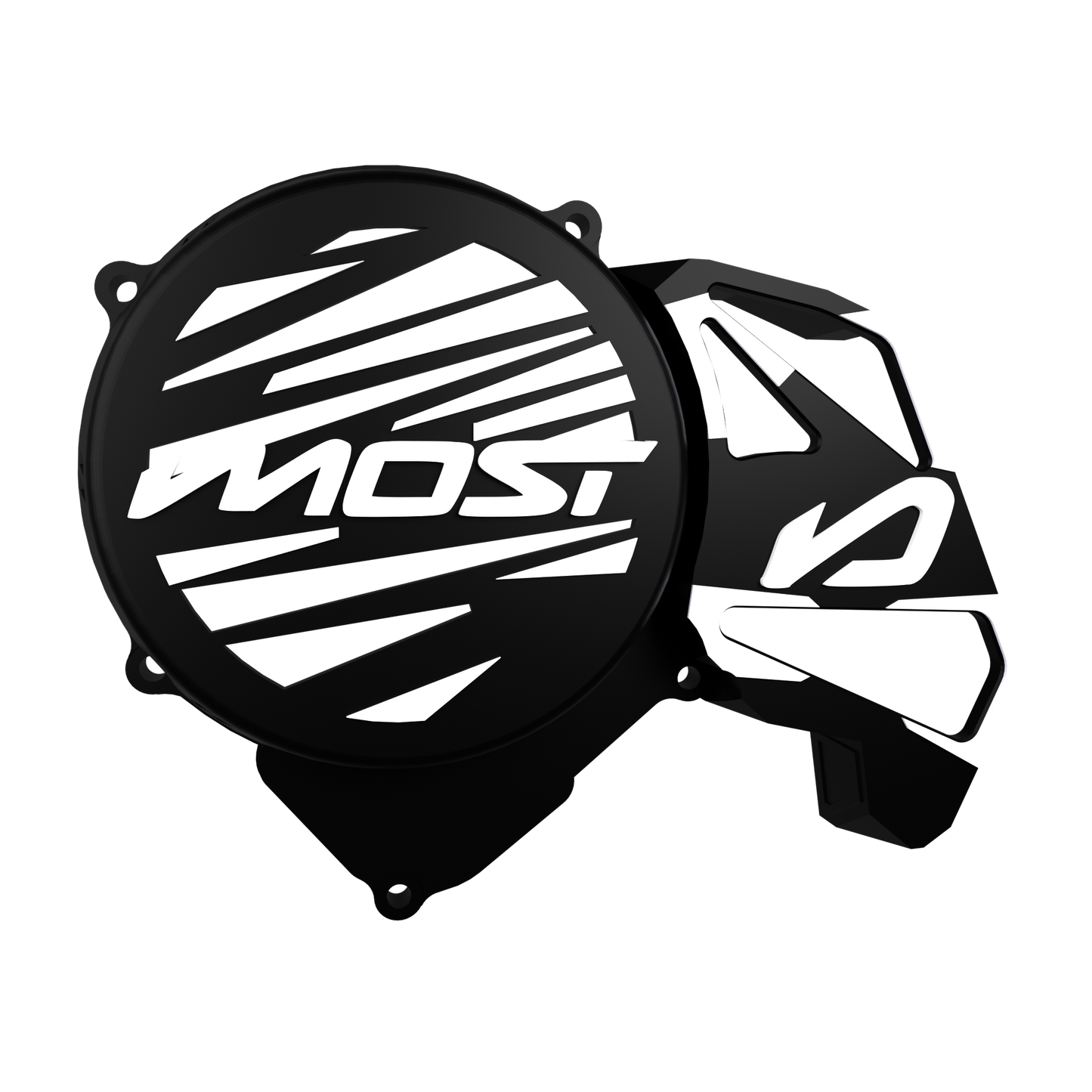 Coperchio accensione Krm AM6 con copri pignone Nero