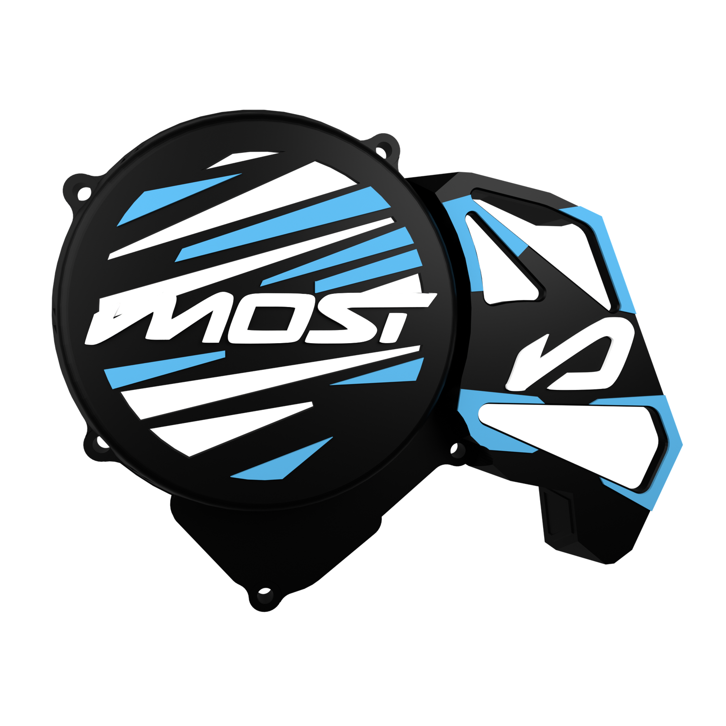 Coperchio accensione Krm AM6 con copri pignone Nero