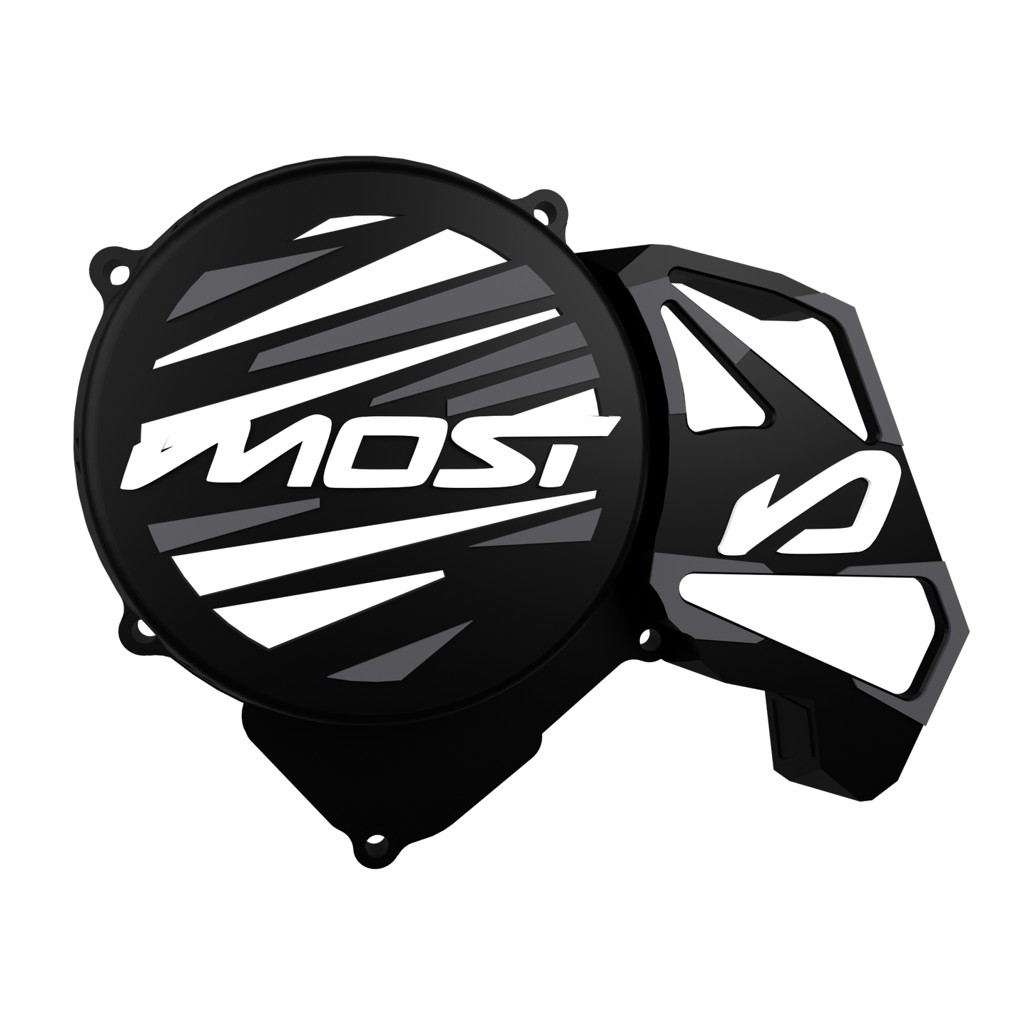 Coperchio accensione Krm AM6 con copri pignone Nero