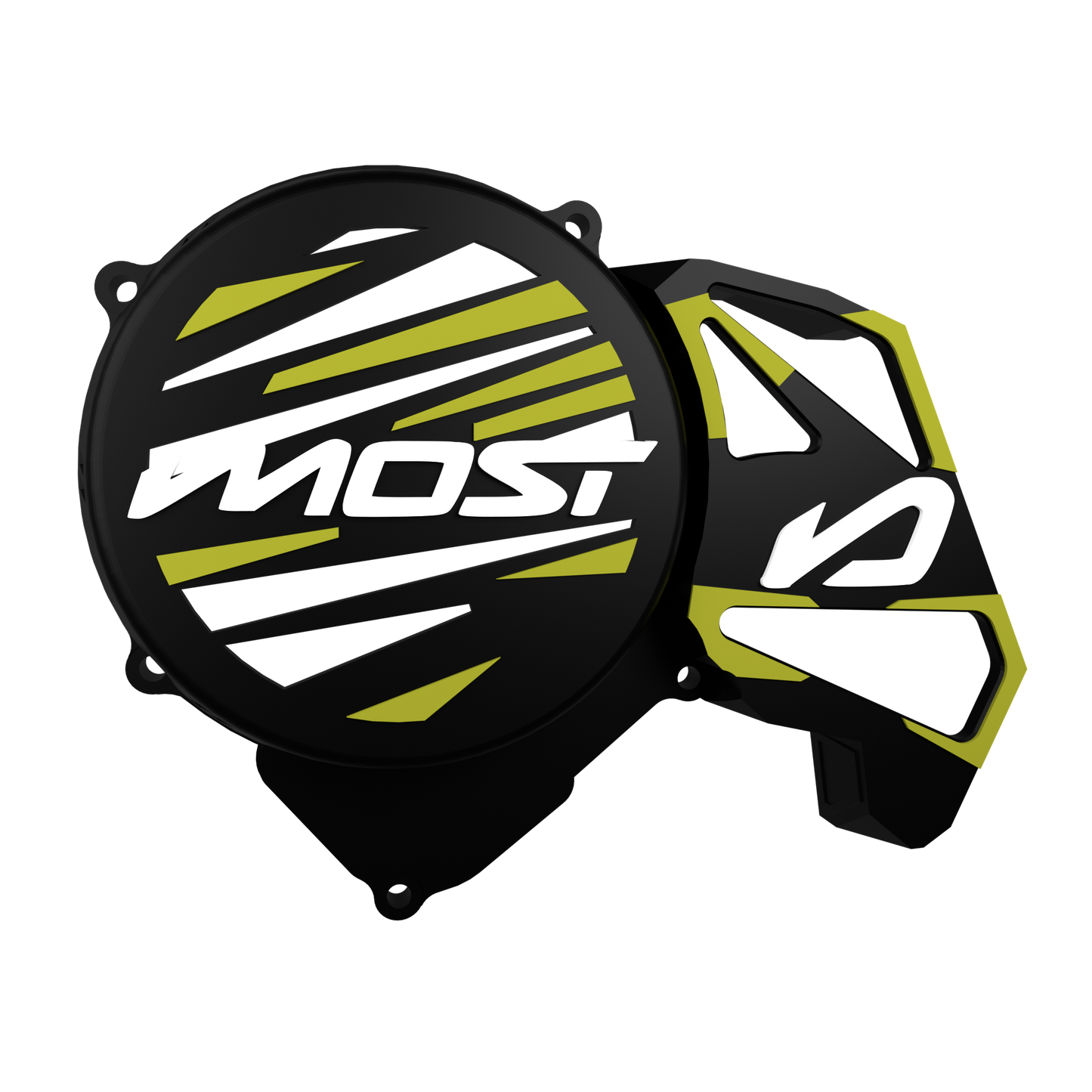 Coperchio accensione Krm AM6 con copri pignone Nero