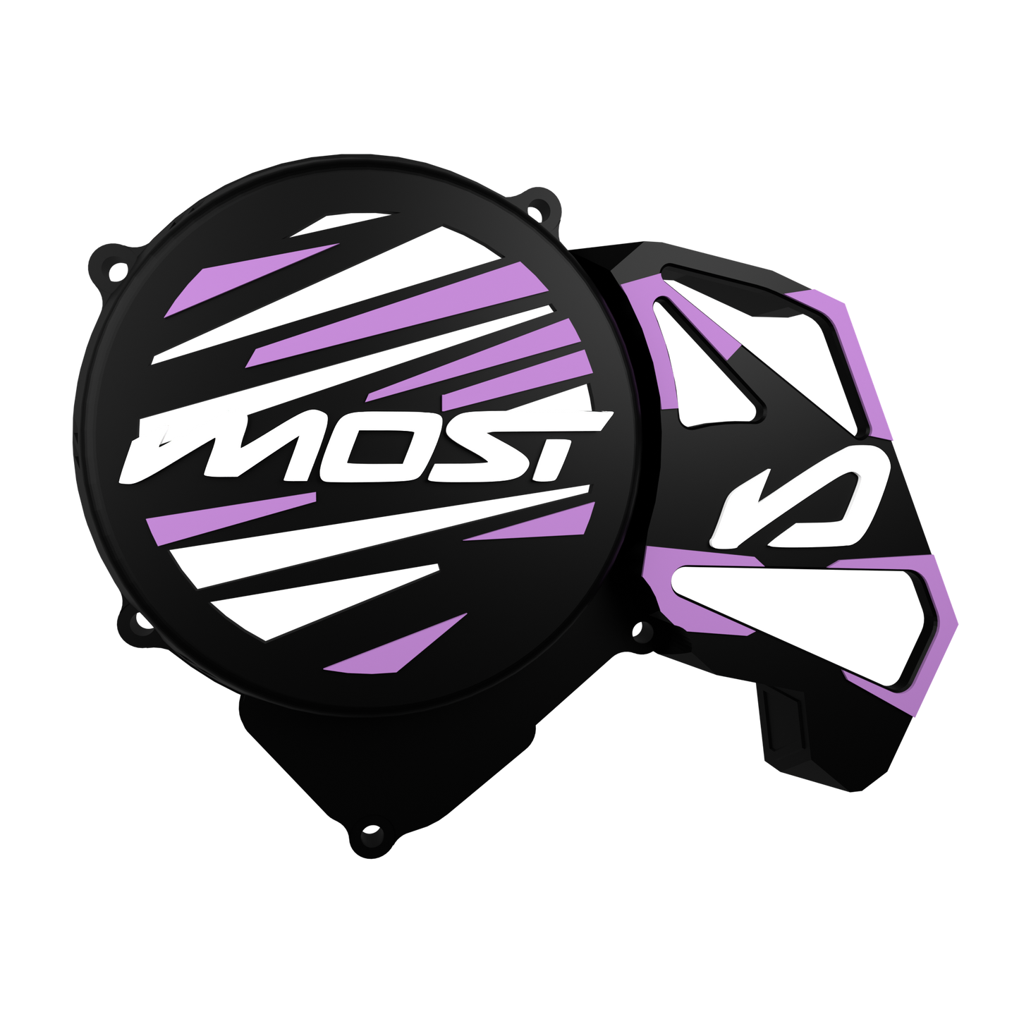 Coperchio accensione Krm AM6 con copri pignone Nero