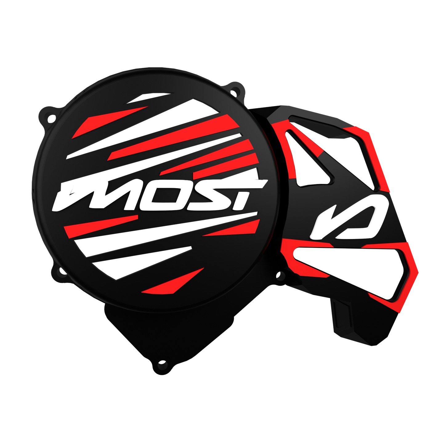 Coperchio accensione Krm AM6 con copri pignone Nero