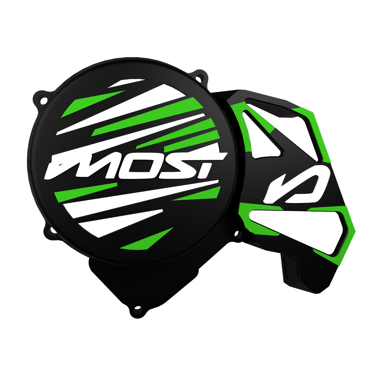 Coperchio accensione Krm AM6 con copri pignone Nero