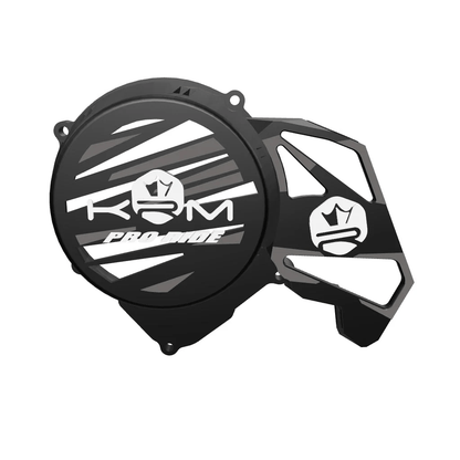 Cache allumage Krm AM6 avec cache pignon Noir