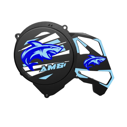 Coperchio accensione Krm AM6 con copri pignone Nero