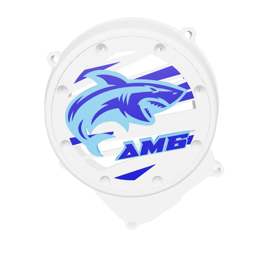 Cache Allumage Requin AM6 Blanc V1