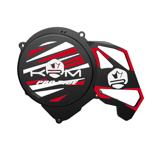 Cache allumage Krm AM6 avec cache pignon Noir